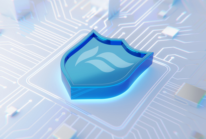 Abstract security image.